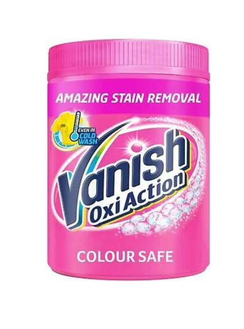 Снимка на Прах за Премахване на Петна VANISH 1кг*6 Oxy Action Pink