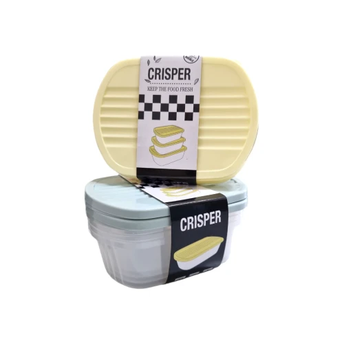 Снимка на Г96 Кутии За Храна с капак 4-ка Crisper*С* 2 цвята