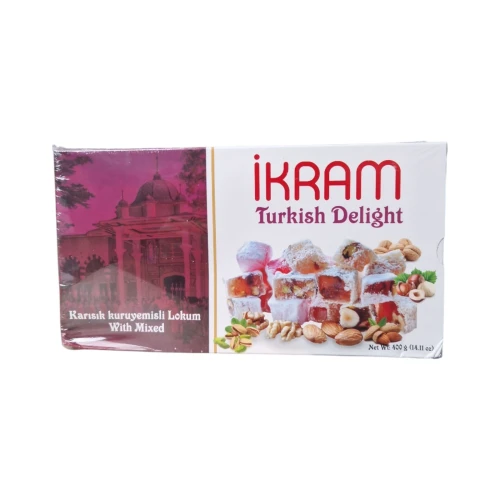 Снимка на #Локум микс ядки 400гр IKRAM*12