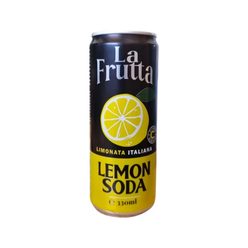 Снимка на Сода La Frutta 330мл*24 Лимон