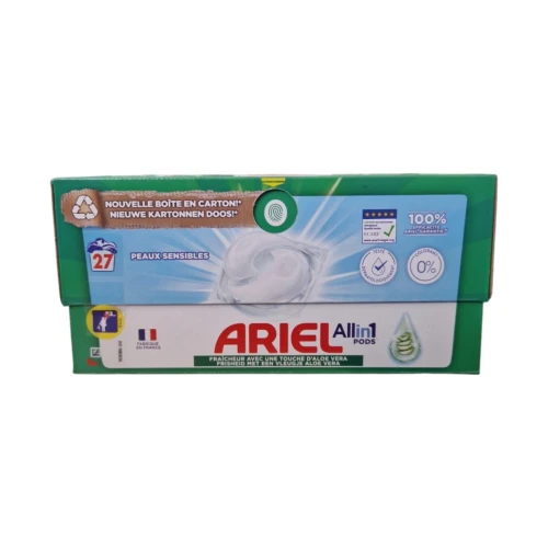 Снимка на Ариел Капсули 27бр*4 SENSITIVE ALOE VERA