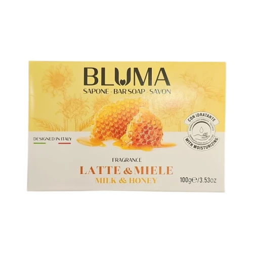 Снимка на Сапун Bluma 100гр*24 Latte miele