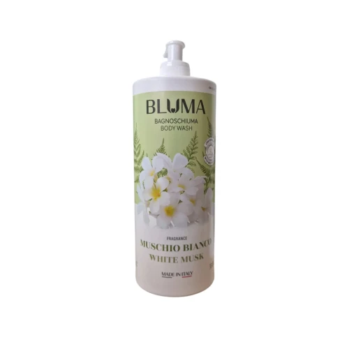 Снимка на Душ гел Bluma 1л*12 Muschio Bianco