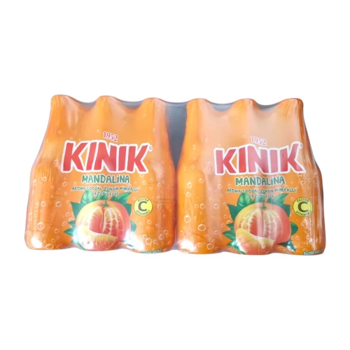 Снимка на Газирана напитка KINIK 200мл*24 МАНДАРИНА