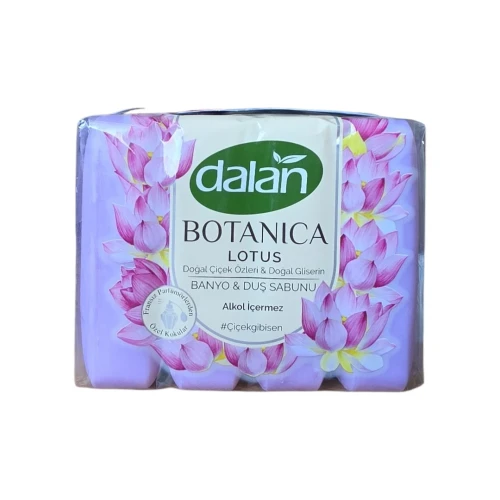 Снимка на Сапун Dalan Botanica 4х150гр=600гр*18 Lotos