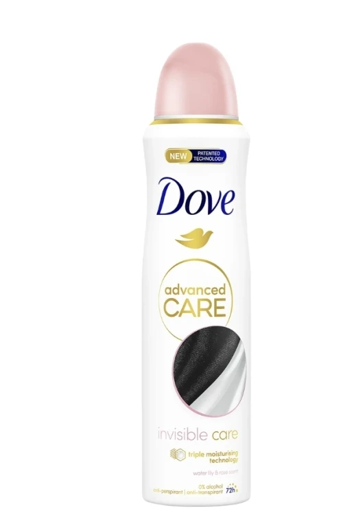 Снимка на Дав Део 150мл*6 Invisible Care Water Lily&Rose 0%