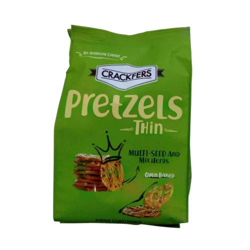 Снимка на Прецел CRACKFERS 150гр*12 Мак и подправки