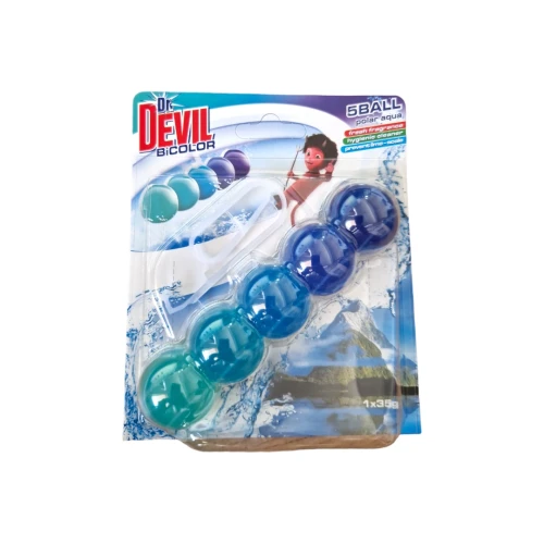 Снимка на Топчета за тоалетна Dr.Devil 1х35гр*18бр Polar