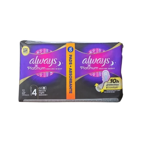 Снимка на Дамски превръзки Always Platinum 4 10бр*12