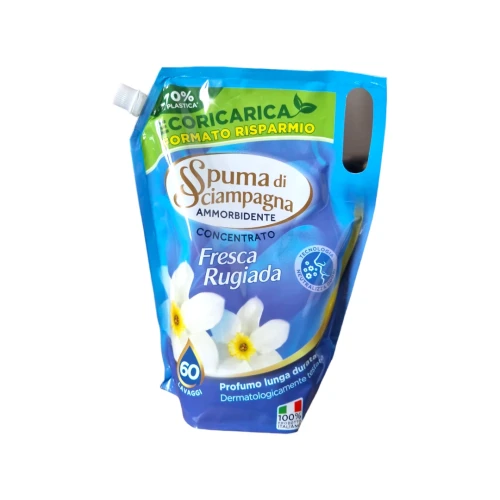 Снимка на Спума Омекотител 60пранета 1.2л*8 FRESCA
