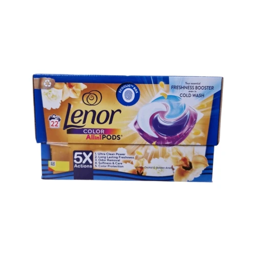 Снимка на Ленор Капсули за пране 22бр*4 Color Vanilla Orchid