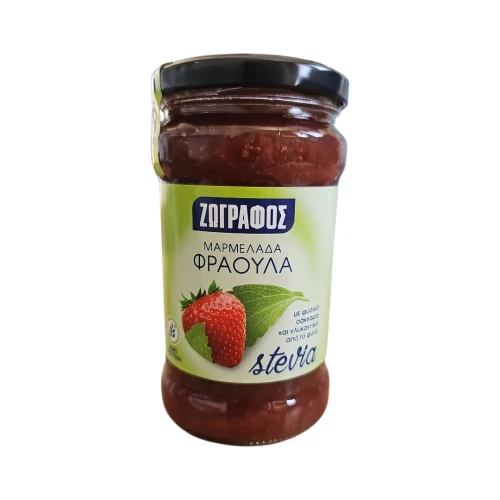 Снимка на Мармалад със стевиа от ягоди 330гр*12