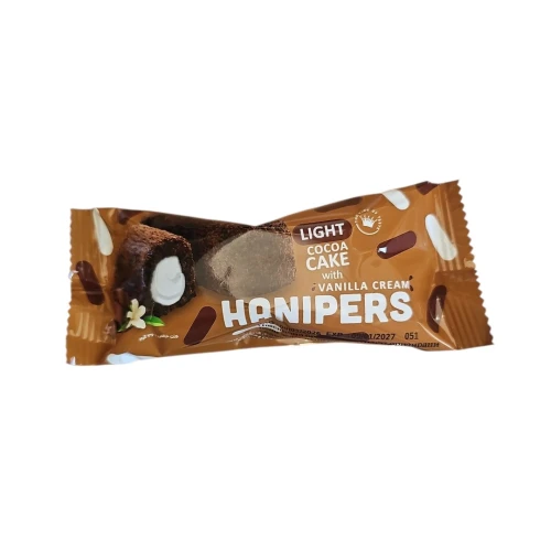 Снимка на Кейк HANIPERS COCOA крем VANILLA 36гр*24  КАФЯВА