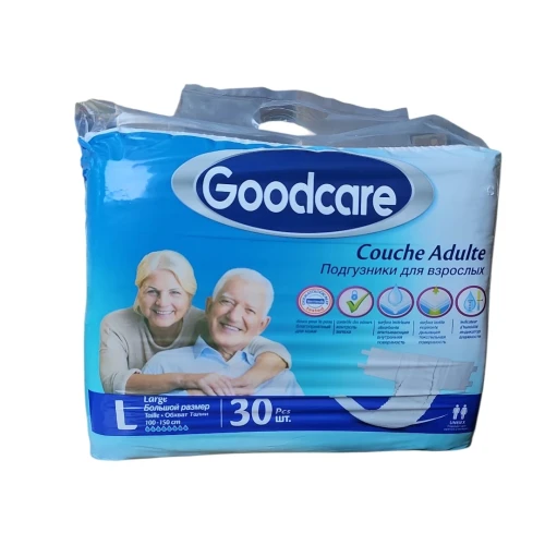 Снимка на Памперс За Възрастни Goodcare L 100-150см 30бр в пакет 