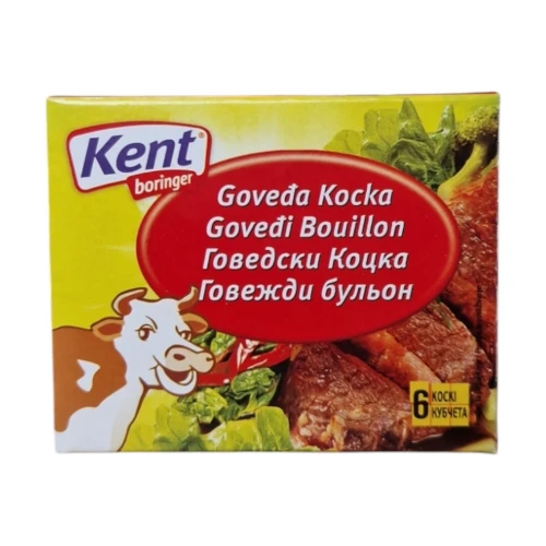 Снимка на КЕНТ Борингер Телешки Бульон 10гр*6