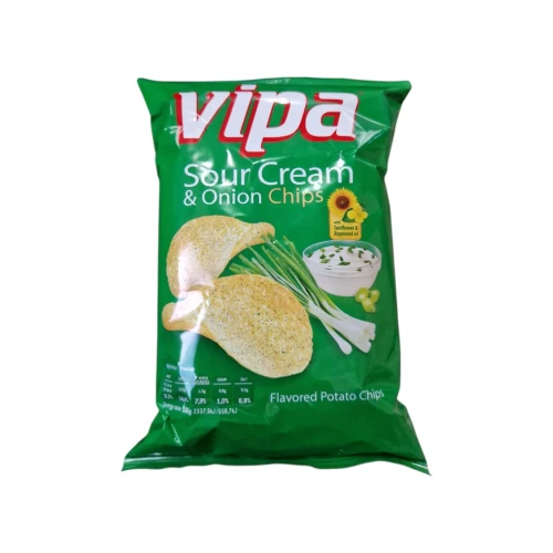 Снимка на Чипс VIPA с лук и сметана 30гр*35