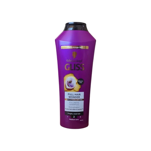 Снимка на Шампоан Gliss 400мл*12 Full hair wonder