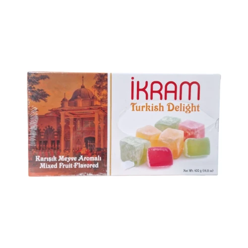 Снимка на #Локум микс плодов 400гр IKRAM*12
