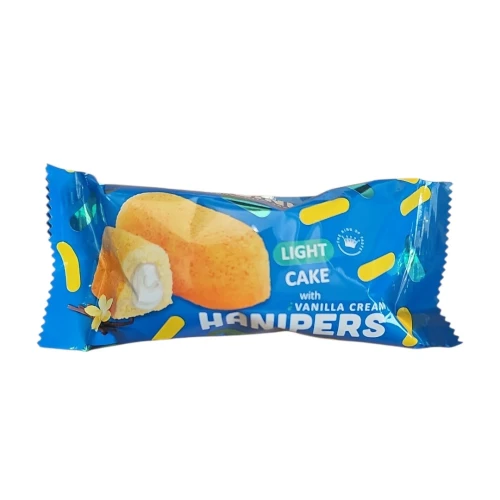 Снимка на Кейк HANIPERS крем VANILLA 36гр*24  СИНЯ