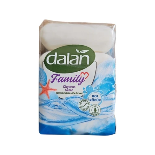 Снимка на Сапун Dalan Family 4х75гр=300гр*24 Ocean