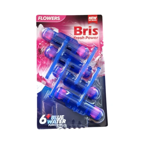 Снимка на Тоалетно Блокче ВЦ BRIS 4х55гр*10бр FLOWERS