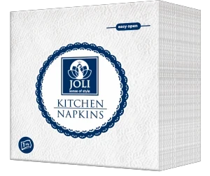 Снимка на Салфетки 33/33 60бр.KITCHEN NAPKINS*14 ЦВЯТ БЯЛ