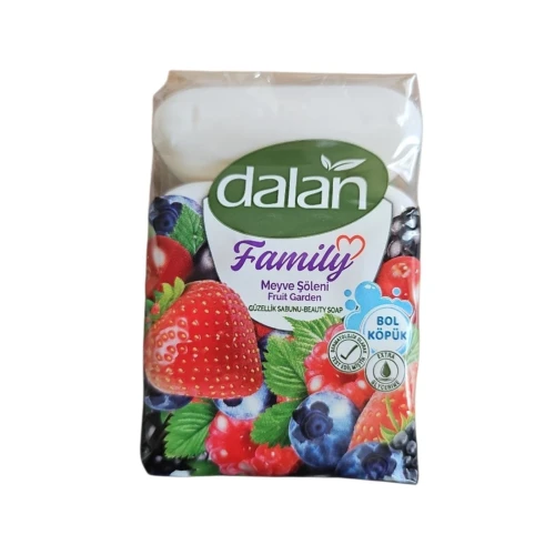 Снимка на Сапун Dalan Family 4х75гр=300гр*24 Fruit Garden