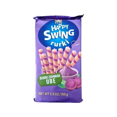 Снимка на Вафлени пурички UBE HAPPY SWING 150ГР*16