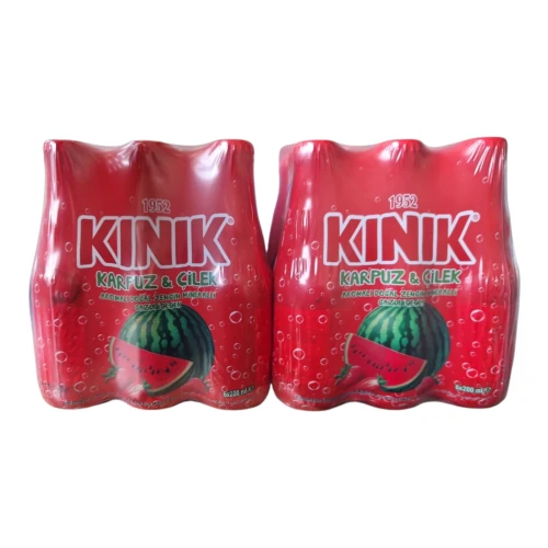 Снимка на Газирана напитка KINIK 200мл.*24 ДИНЯ-ЯГОДА