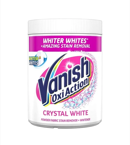 Снимка на Прах за Премахване на Петна VANISH 1кг*6 Oxy Action Crystal White