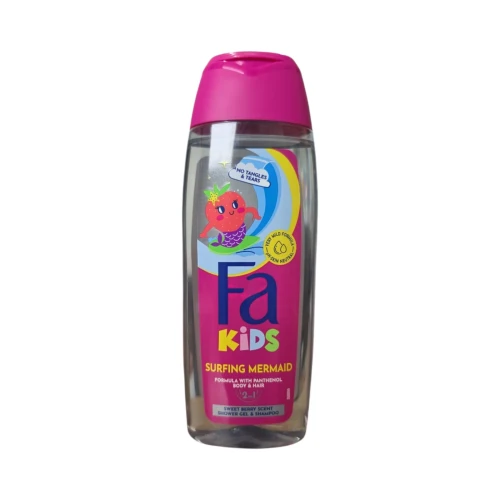 Снимка на Душ Гел Fa 250мл*12 Kids Sweet berry