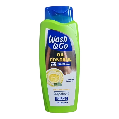 Снимка на Шампоан Уош Ин Го 650мл*6 Men Oil Control