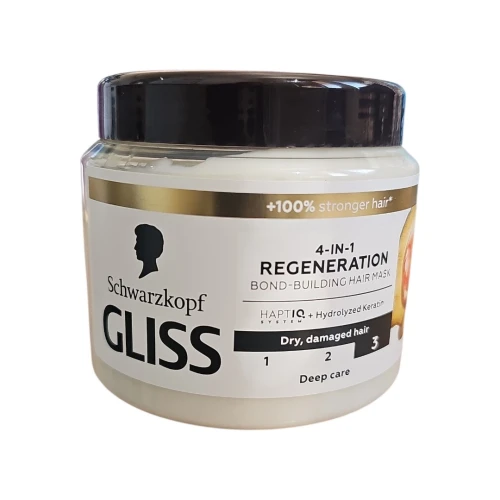 Снимка на Маска за коса Gliss 400мл*6 Regeneration
