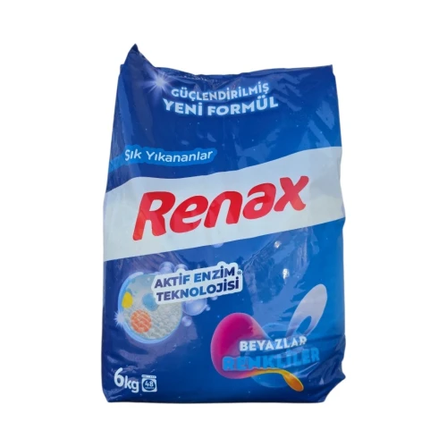 Снимка на Прах за пране Ренакс 6кг*3 Универсал