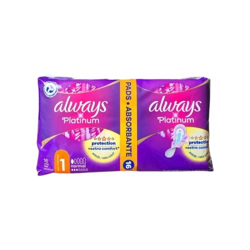 Снимка на Дамски превръзки Always Platinum 1 16бр*8