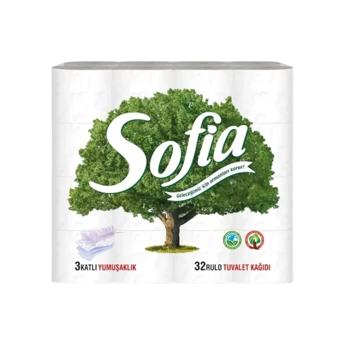 Снимка на Тоалетна Хартия София 32бр*3 BEYAZ